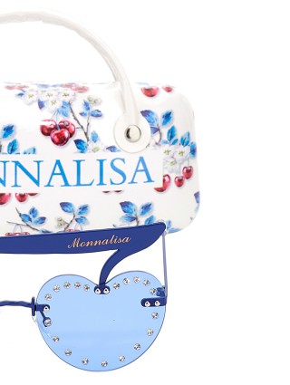 Блакитні окуляри MONNALISA : фото 3 - Invogue