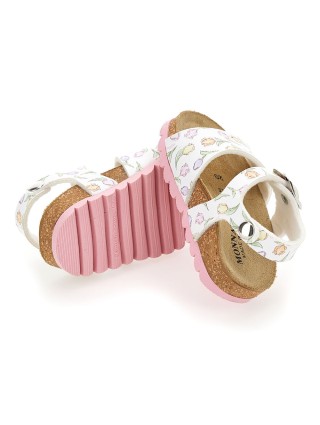 Білі босоніжки MONNALISA : фото 2 - Invogue