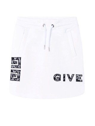 Біла спідниця GIVENCHY KIDS : фото - Invogue