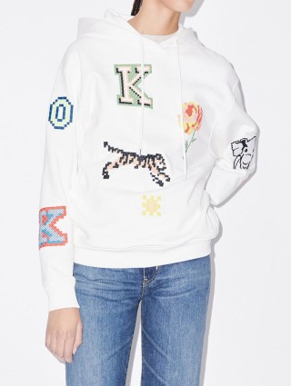 Біле худі KENZO : фото 1 - Invogue