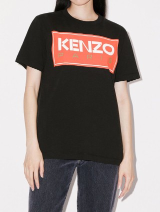 Чорна футболка KENZO : фото 1 - Invogue