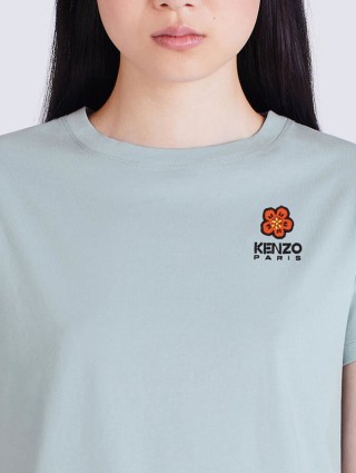 Блакитна футболка KENZO : фото 3 - Invogue