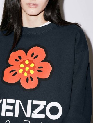 Синій світшот KENZO : фото 3 - Invogue