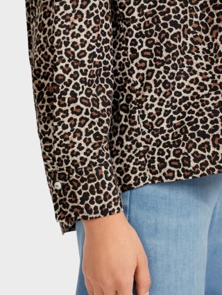 Бежева блуза MARC CAIN : фото 5 - Invogue