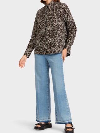 Бежева блуза MARC CAIN : фото 6 - Invogue