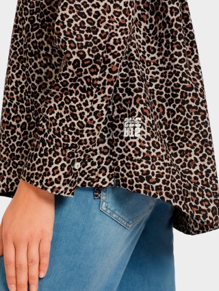 Бежева блуза MARC CAIN : фото 4 - Invogue