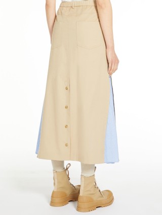 Кремовая юбка WEEKEND MAX MARA: фото 2 - Invogue