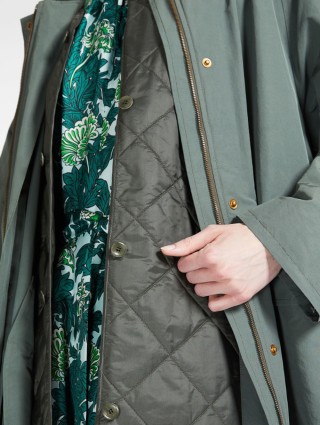 Зелений плащ WEEKEND MAX MARA : фото 3 - Invogue