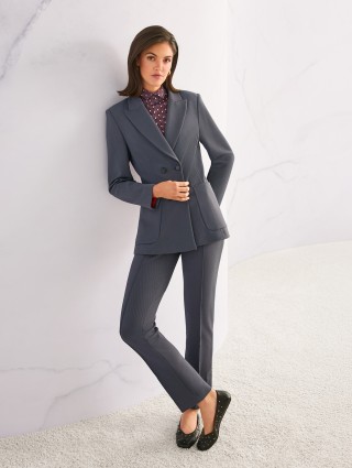 Шкіряні балетки Marc Cain з заклепками: фото 1 - Invogue