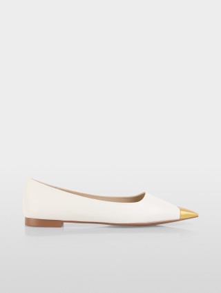 Плоскі балетки Marc Cain зі шкіри кози: фото - Invogue