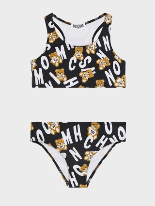 Чорне бікіні MOSCHINO KIDS : фото - Invogue
