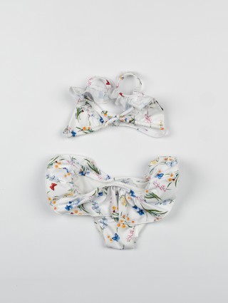 Белое бикини MONNALISA: фото - Invogue