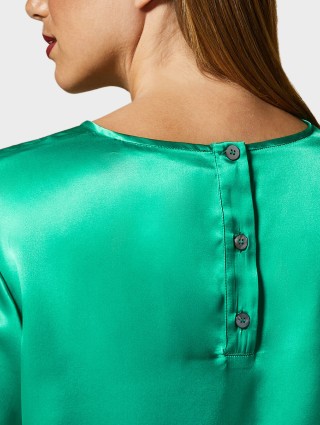 Зелена блуза MARINA RINALDI : фото 2 - Invogue