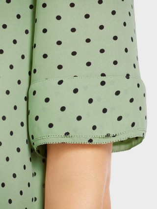 Бірюзова блуза MARC CAIN : фото 4 - Invogue