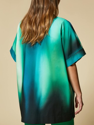 Зелена блуза MARINA RINALDI : фото 1 - Invogue