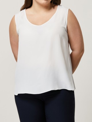 Кремова блуза PERSONA: фото 1 - Invogue