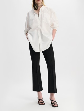 Белая блузка Dorothee Schumacher оверсайз: фото 5 - Invogue