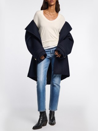 Светло-лимонная блуза Dorothee Schumacher двухслойная: фото 1 - Invogue