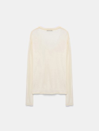 Светло-лимонная блуза Dorothee Schumacher двухслойная: фото 2 - Invogue