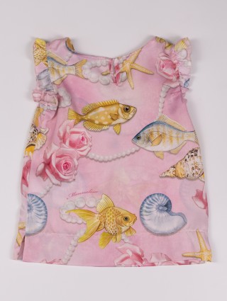 Блуза б/р MONNALISA (32529): фото 1 - Invogue