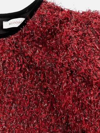 Червона блуза MONNALISA : фото 2 - Invogue