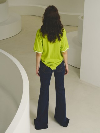 Зелене боді PushButton поло: фото 2 - Invogue