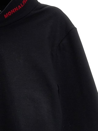 Черное боди MONNALISA: фото 3 - Invogue