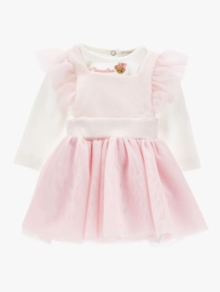 Комплект MONNALISA з боді та спідниці-комбінезона: фото 1 - Invogue