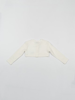 Кремовое болеро MONNALISA: фото 1 - Invogue