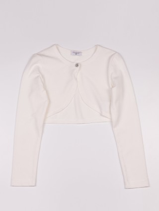 Кремовое болеро MONNALISA: фото - Invogue
