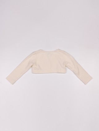 Бежевое болеро MONNALISA: фото 1 - Invogue