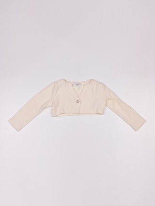 Бежевое болеро MONNALISA: фото - Invogue