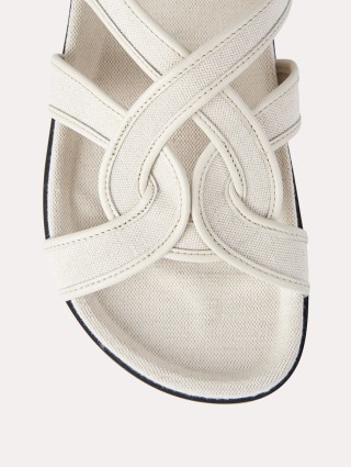 Бежеві босоніжки TOTEME : фото 3 - Invogue