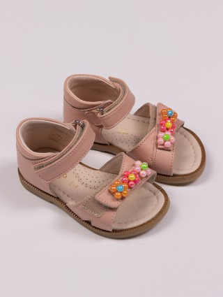 Рожеві босоніжки FLORENS : фото - Invogue