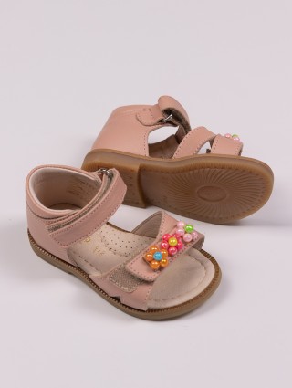 Рожеві босоніжки FLORENS : фото 1 - Invogue