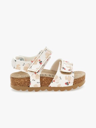 Бежевые босоножки MONNALISA : фото - Invogue