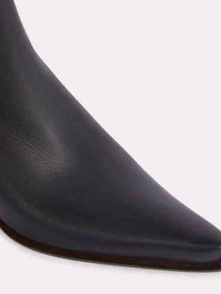 Черные ботильоны KENZO из кожи: фото 3 - Invogue