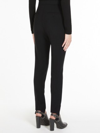 Чорні брюки MAX MARA : фото 2 - Invogue