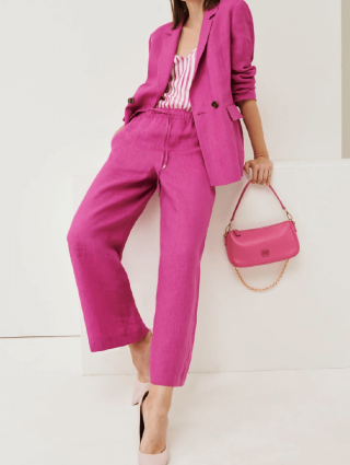 Рожеві брюки MARELLA : фото 1 - Invogue