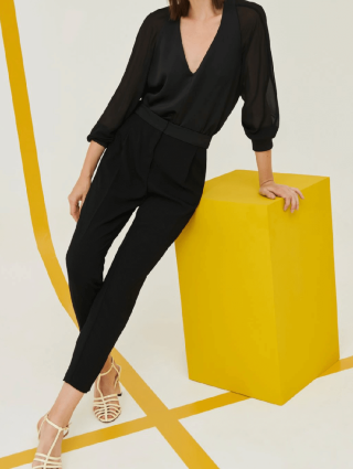 Чорні брюки MARELLA : фото 1 - Invogue