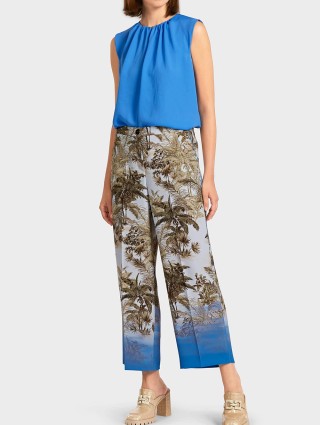 Блакитні брюки MARC CAIN : фото 6 - Invogue