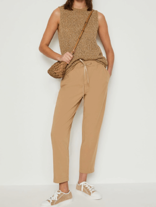 Бежеві брюки MARELLA : фото 4 - Invogue