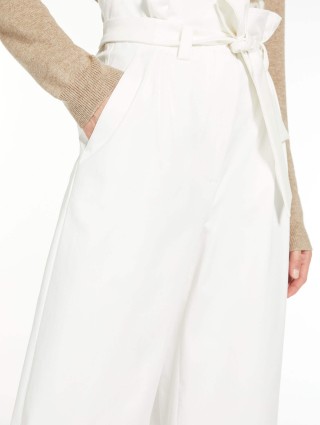 Молочні брюки MAX MARA : фото 3 - Invogue