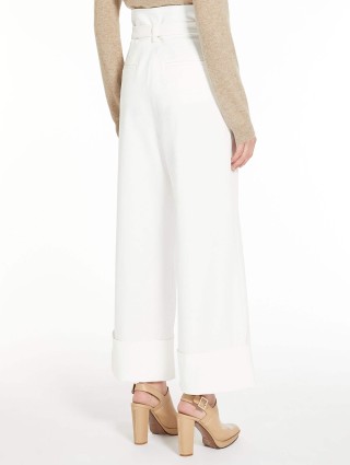 Молочні брюки MAX MARA : фото 2 - Invogue