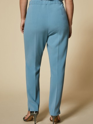 Блакитні брюки MARINA RINALDI : фото 1 - Invogue