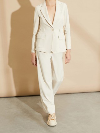 Бежевые брюки PENNYBLACK: фото 4 - Invogue