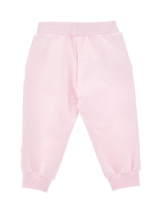 Розовые брюки MONNALISA: фото 1 - Invogue