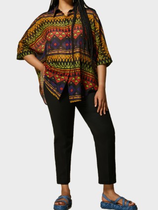 Чорні брюки MARINA RINALDI : фото 3 - Invogue