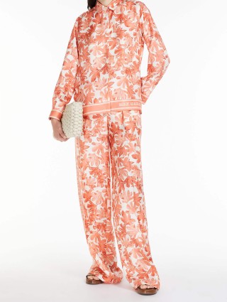 Рожеві брюки MAX MARA : фото 4 - Invogue