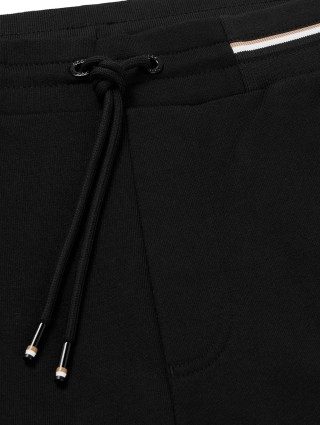 Чёрные брюки спорт BOSS: фото 4 - Invogue